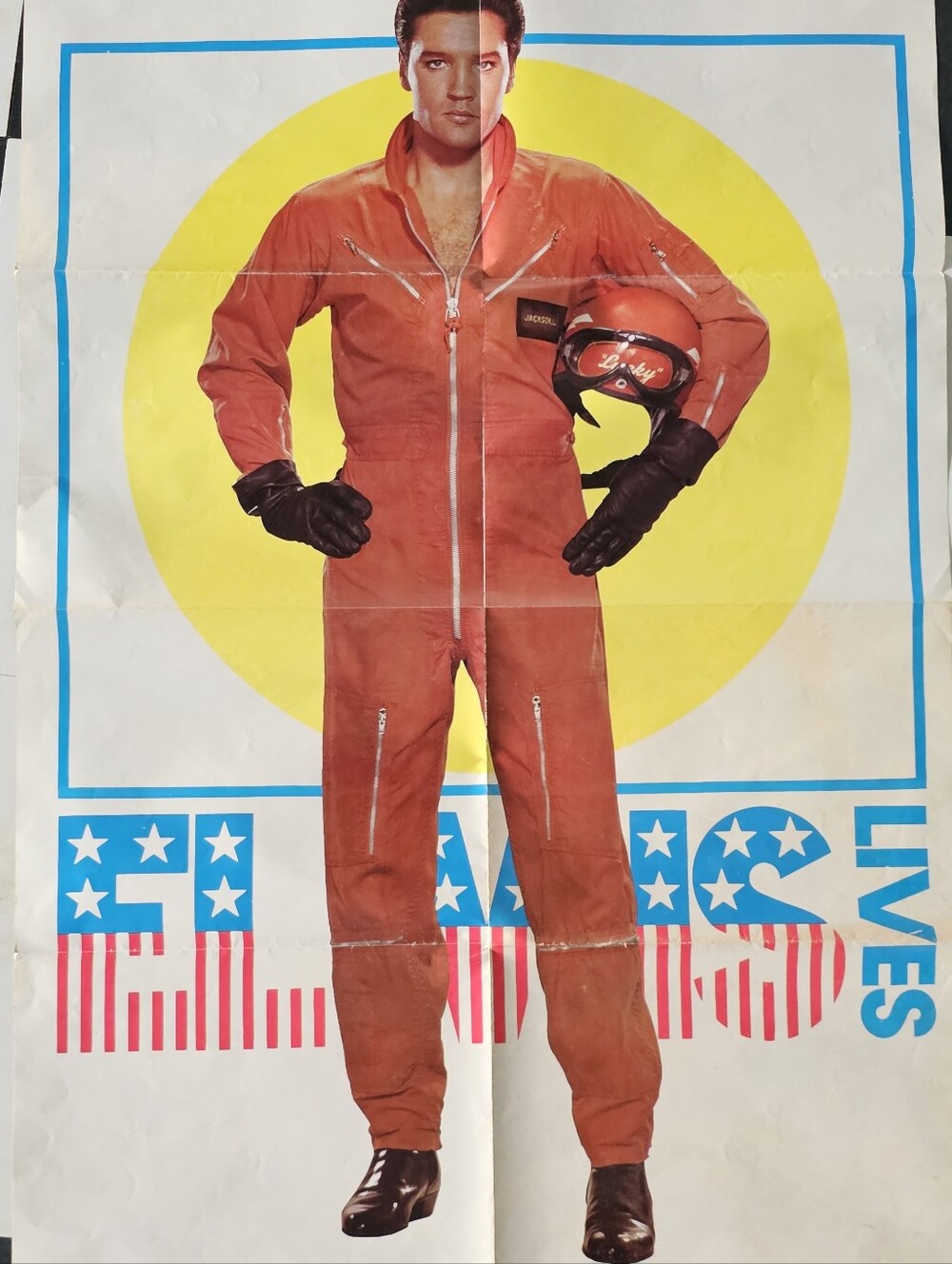 Elvis Lives Double Sided Poster 31x20.5